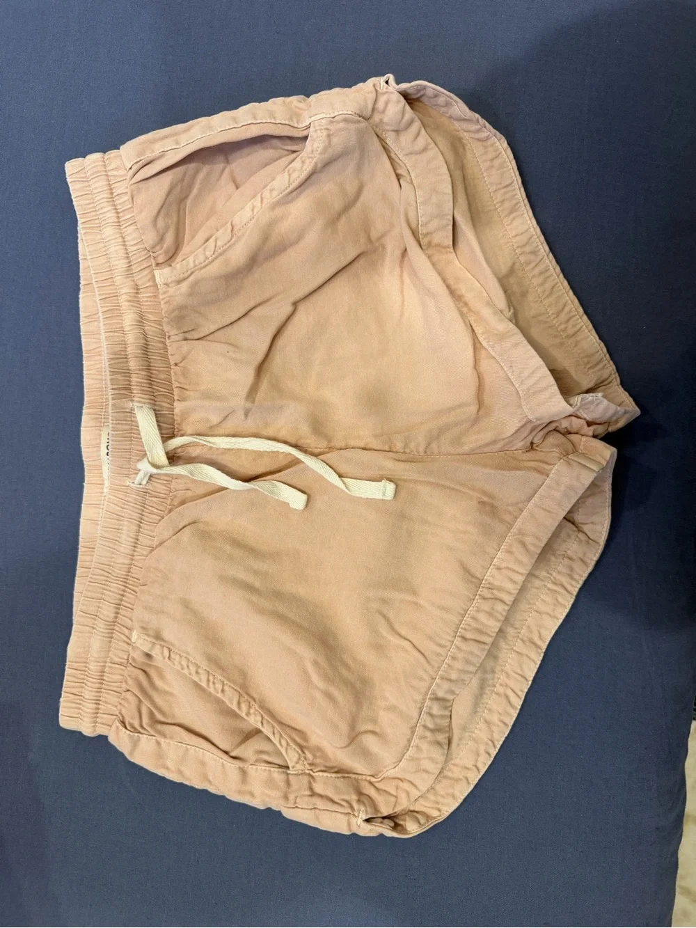 Billabong Women's Athletic Shorts in Light Peach